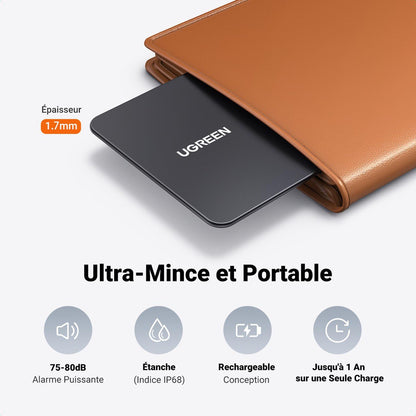 GPS Portefeuille – Ne Perdez Plus Jamais Vos Pièces importantes