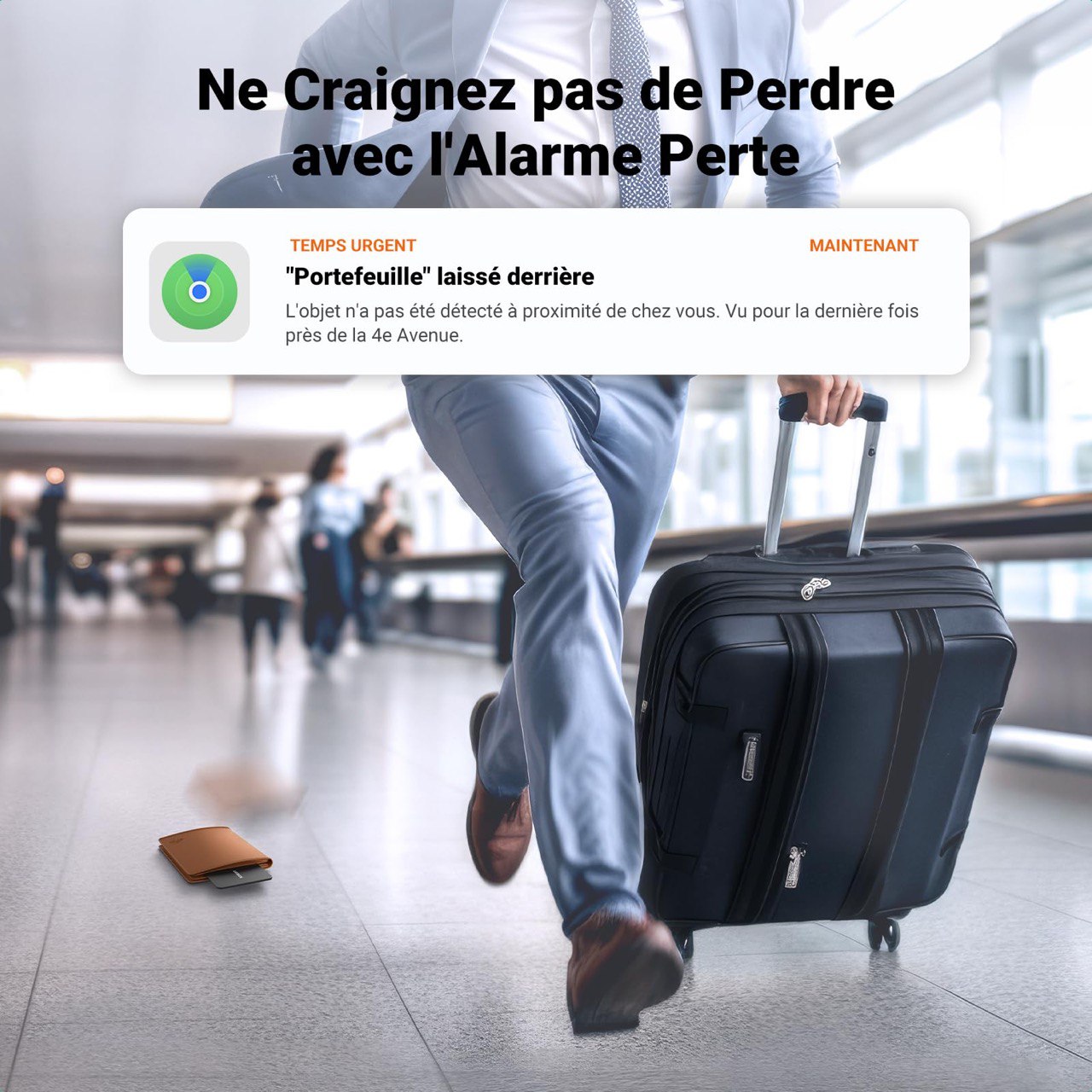 GPS Portefeuille – Ne Perdez Plus Jamais Vos Pièces importantes