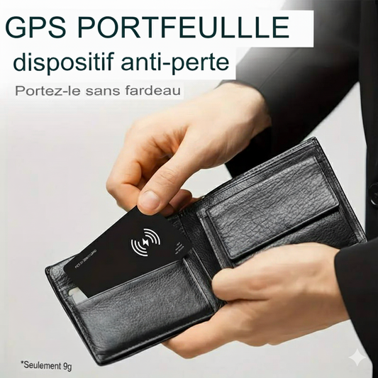 GPS Portefeuille – Ne Perdez Plus Jamais Vos Pièces importantes